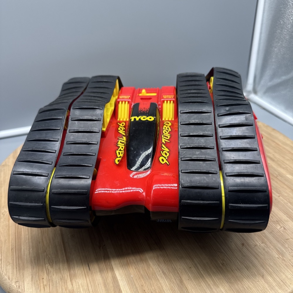 VINTAGE TYCO MONSTER TRAXX MAXIMUM HEAT RC 9.6v WORKS! No Remote No Battery